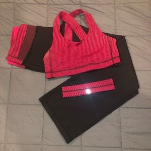 Lululemon Bundle (Yoga Pants, Bra, Headband)